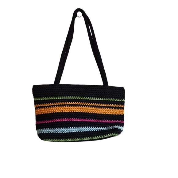 The Sak Rainbow Multi Color Crochet Mini Bag - Picture 5 of 9